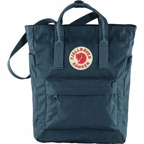 Fjallraven Women Kånken Totepack Shoulder Bag Navy PH42987 Philippines